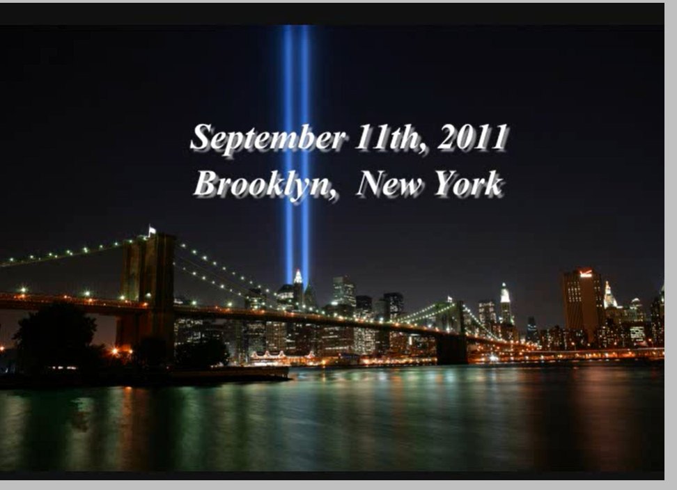 Brooklyn NY - Septermber 11th, 2011